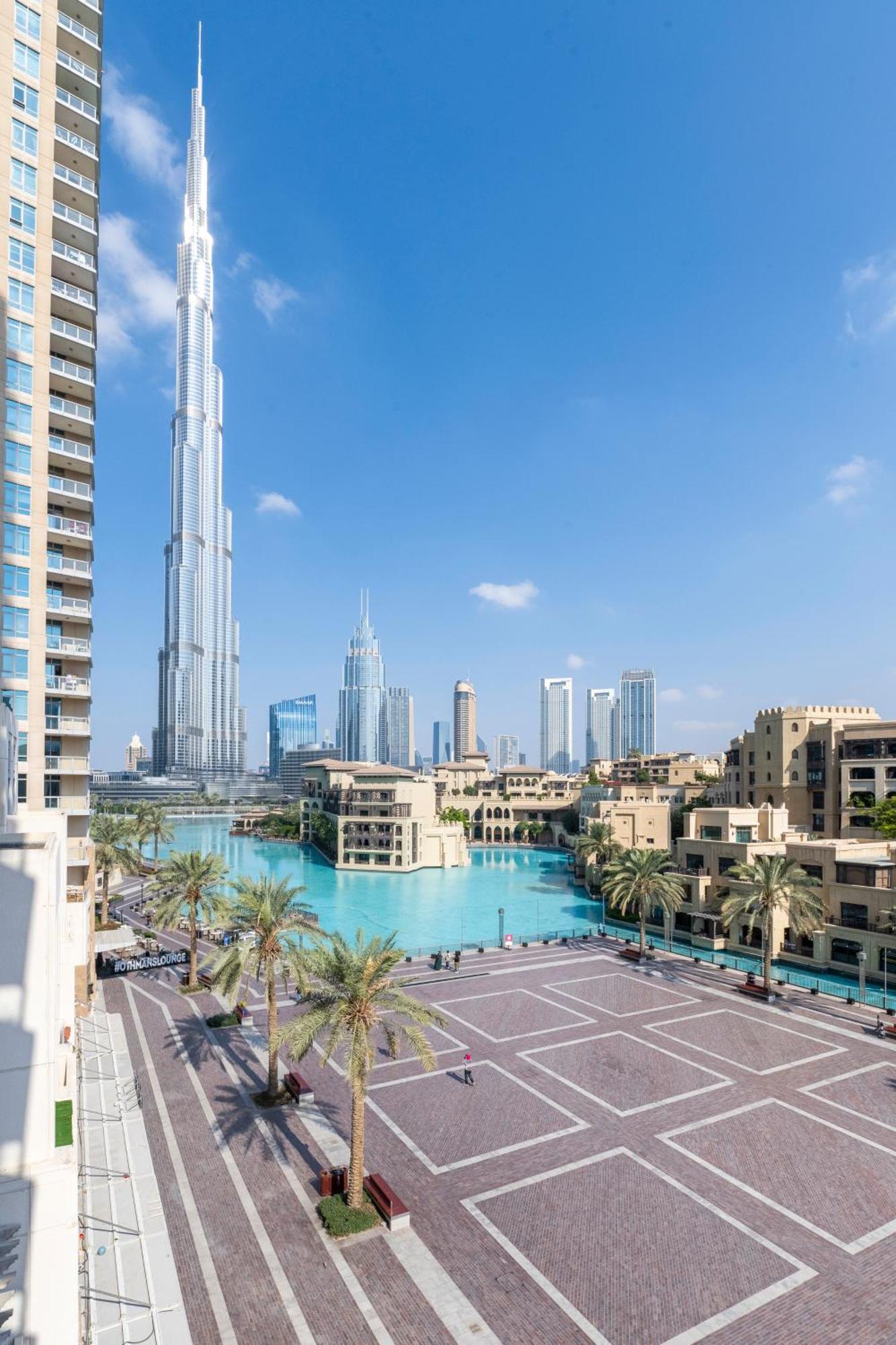 The Residences Tower - Full Burj Khalfa View Dubai Exteriör bild