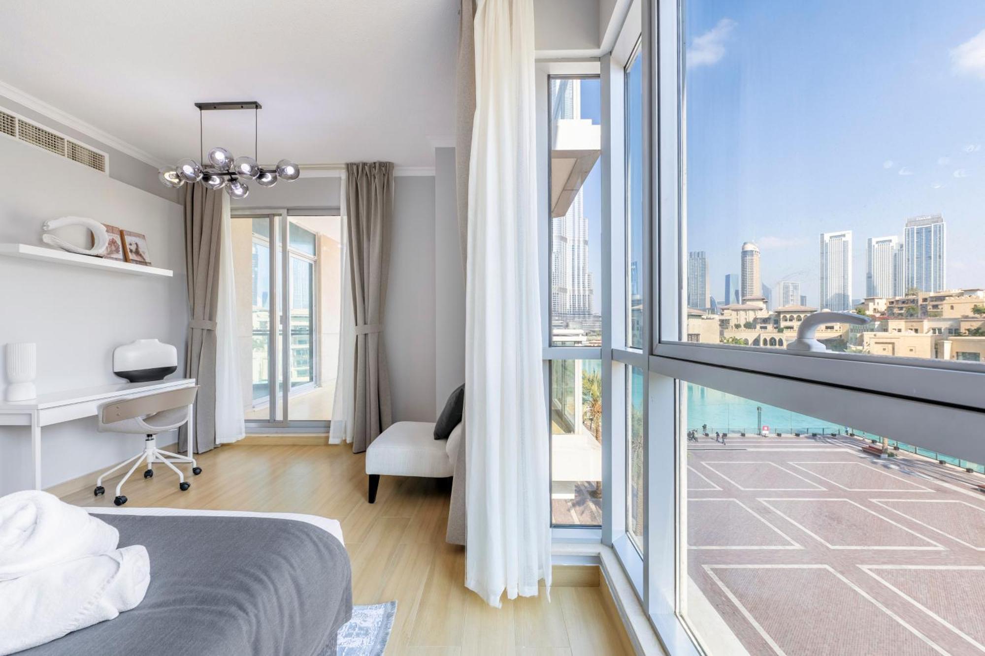 The Residences Tower - Full Burj Khalfa View Dubai Exteriör bild