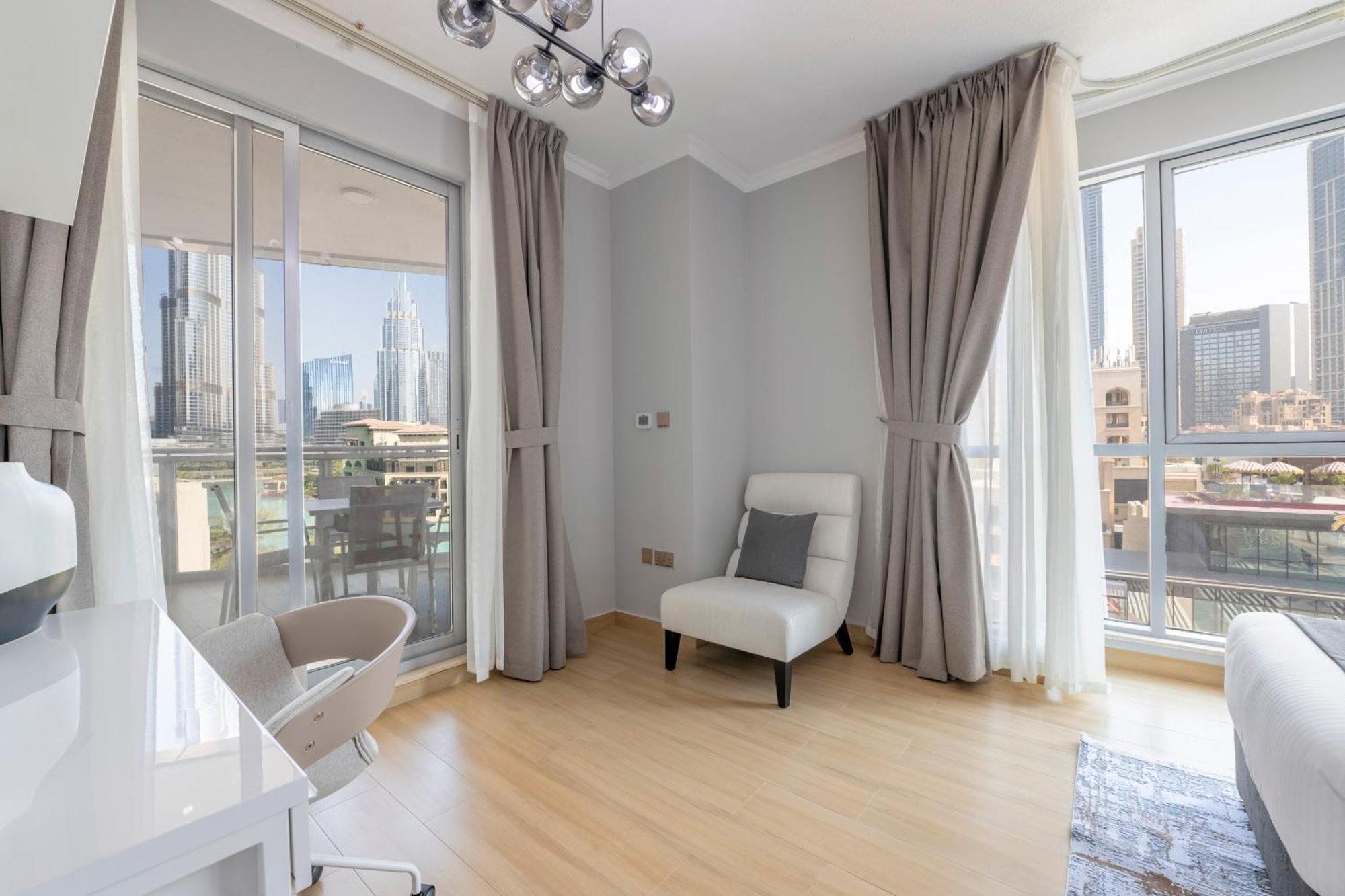 The Residences Tower - Full Burj Khalfa View Dubai Exteriör bild