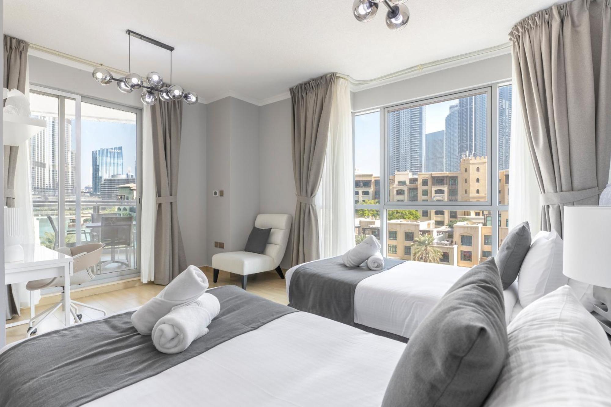 The Residences Tower - Full Burj Khalfa View Dubai Exteriör bild